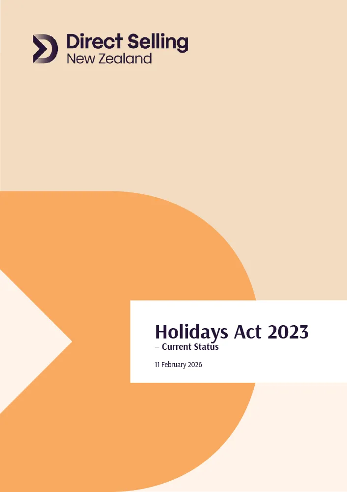 Holidays Act cover